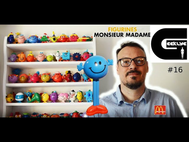 Geeklye Monsieur Madame jouet Figurines les Livres et Mac Donald's 