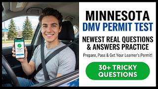 Pass Your Minnesota DMV Permit Test In 2026: Real Questions and Answers Practice Now