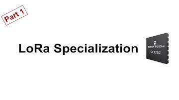 LoRa Specialization - Part 1: SX1262 introduction and Pin configuration