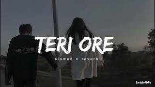 Teri Ore [ Slowed   Reverb ] | Rahat Fatah Ali Khan | lofi song |