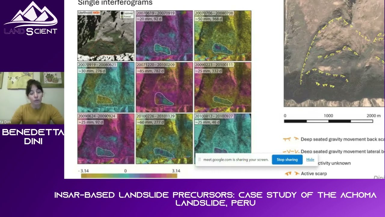 Benedetta Dini - InSAR-based landslide precursors: case study of the Achoma landslide, Peru
