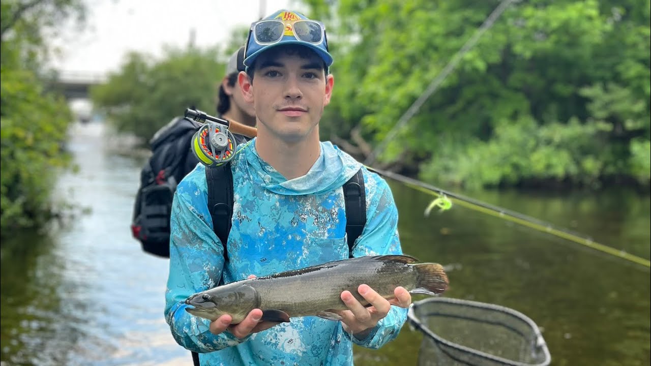 Fishing for Aggressive Bowfin in Small Clear Creek