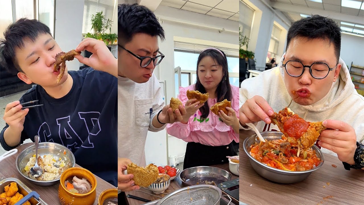 【明天誰做東】辦公室搞笑日常美食影片合集，輕鬆一刻，歡樂無限#美食做法 #美食製作 #美食 #food #cooking