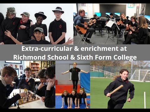 Extra-curricular and enrichment opportunities at Richmond School & Sixth Form College (summer term)