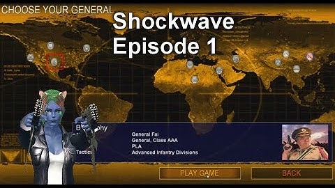 Command & Conquer Zero Hour: Shockwave Mod - Infantry General 1