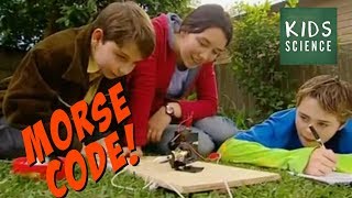 Make Your Own Morse Code (for kids)