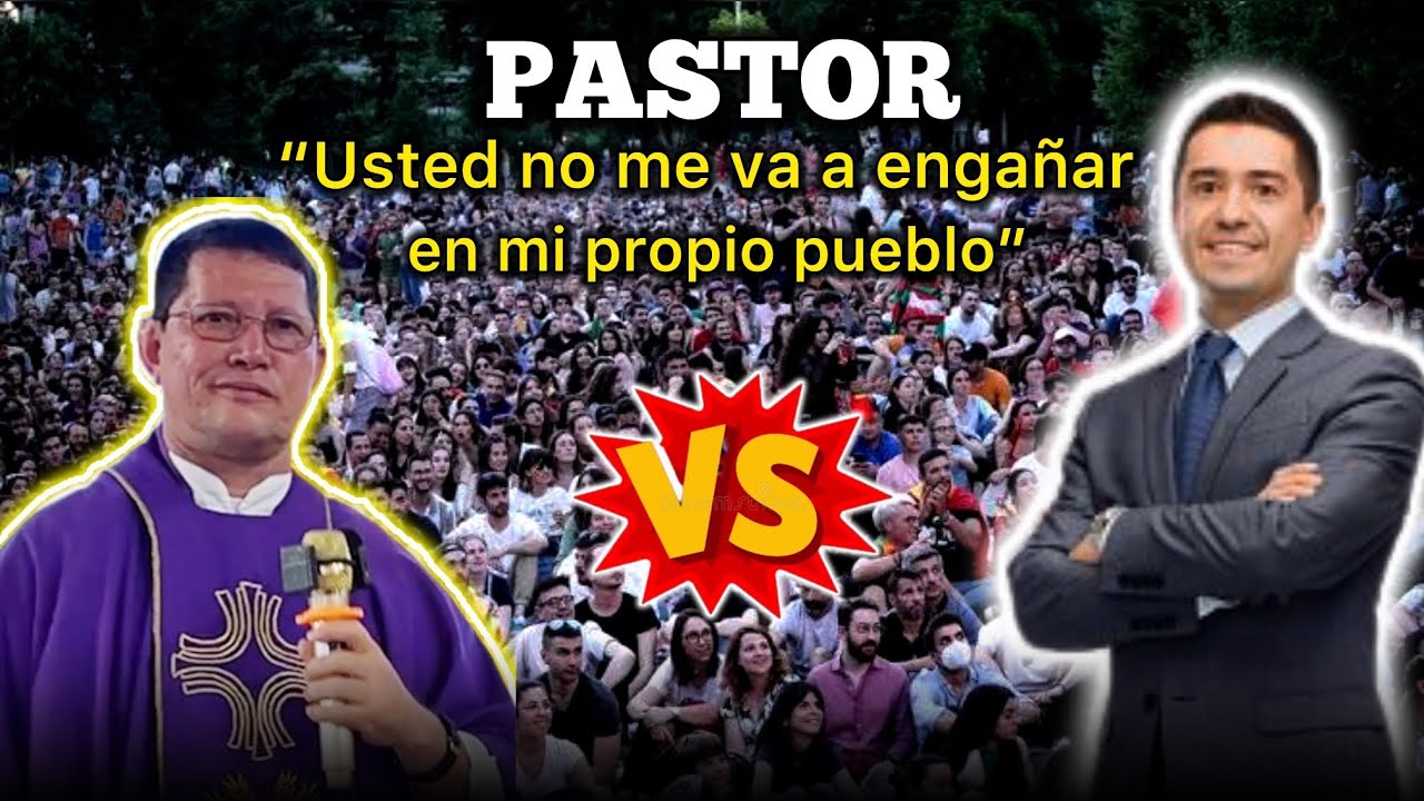 😱Un JOVEN PASTOR quiso refutar al PADRE LUIS TORO en su propio PUEBLO NATAL😱| JOSÉ TORO PREDICADOR