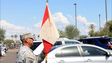 Change of Command for 1Lt Vance 653rd RSG