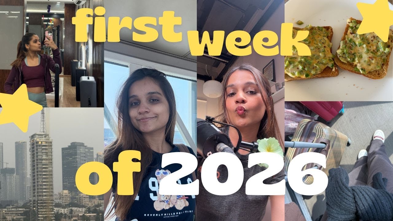 A WEEK INTO 2026// JAN VLOG// KANCHI SHARMA