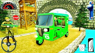 Army Auto Rickshaw Driving Game 2020 - Offroad Cargo Tuk Tuk Mountain Driver - Android GamePlay screenshot 5