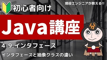【Java入門】4-9.インタフェースとは | 初心者向けプログラミング講座