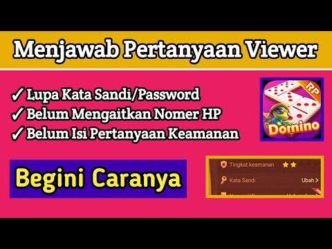 Cara Ganti Sandi/Password Higgs Domino Yang Belum Mengaitkan/Menautkan Nomer HP