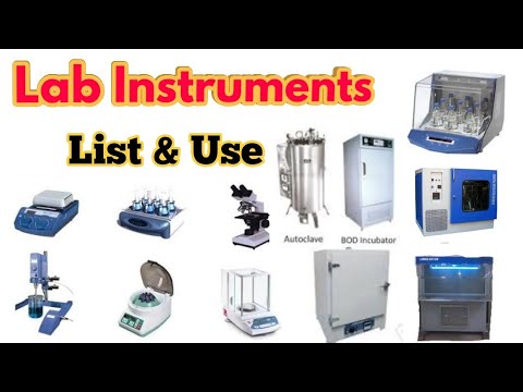 List Lab Instruments and Their Use | medical laboratory equipment name and