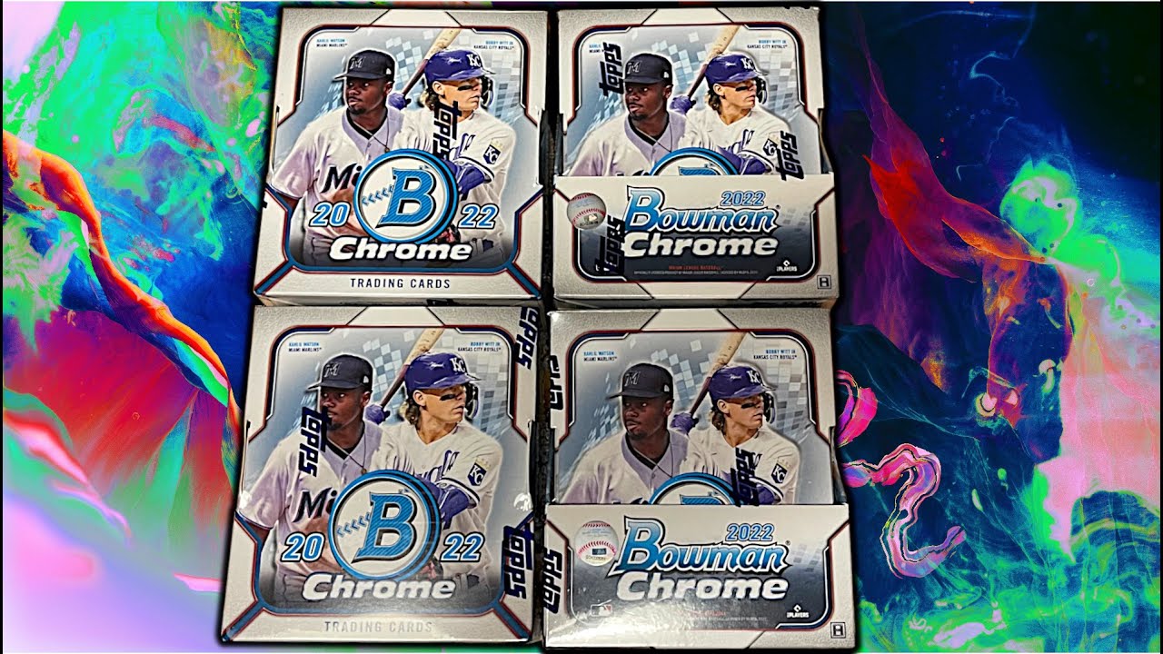 NEW 2022 Bowman Chrome Baseball Cards Box Opening!!! 
