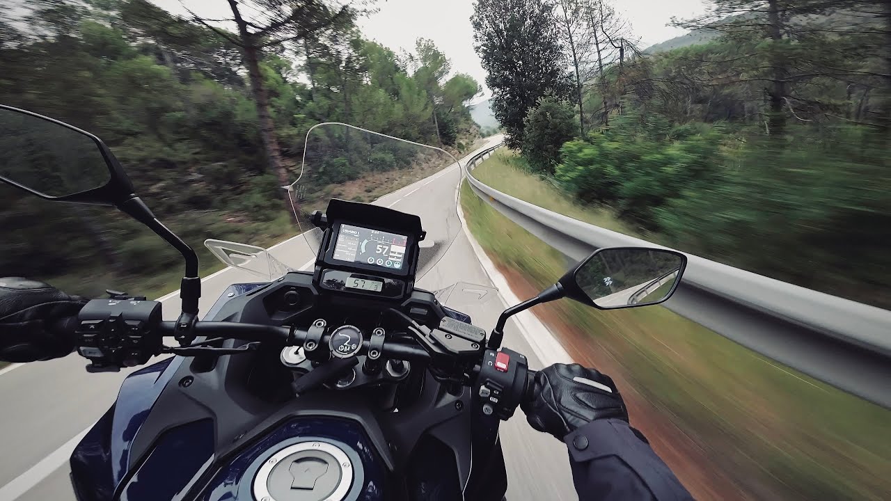 HONDA NT1100 DCT 2025 [4K RAW uncut] Monistrol de Calders