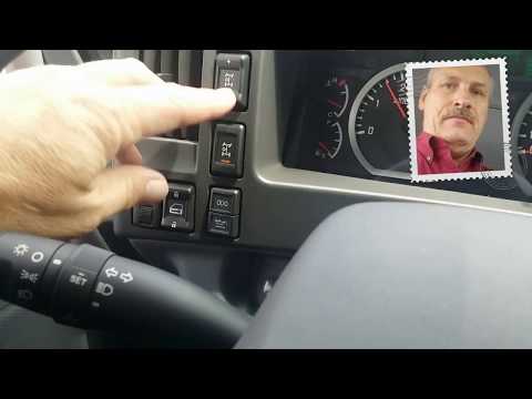 Isuzu Diesel engine PTO switch and Speed Control - How to operate your truck