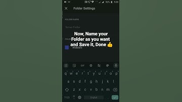 How to Name a Folder 📂 in Discord Mobile #roduz #discord #howto #how #name #folder #mobile #server
