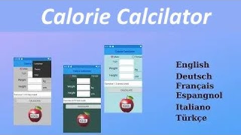 Calorie Calculator