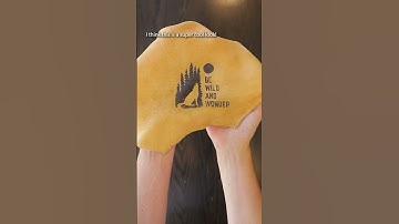 Printing on Leather with EZScreens! #diy #diyscreenprinting