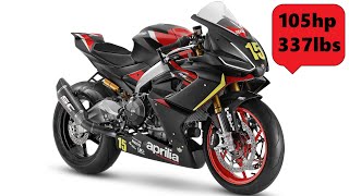 Aprilia RS 660 Trofeo - 105hp, 337lbs, Sexy As