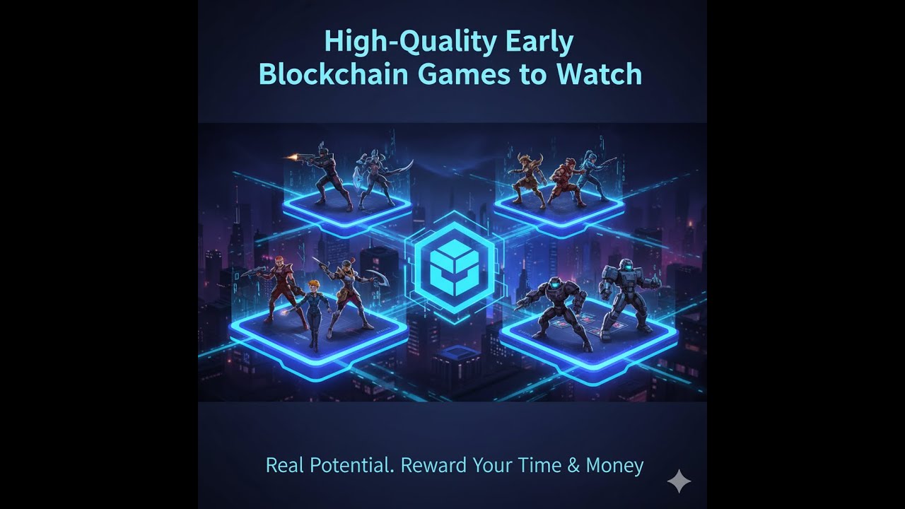 “Top High-Quality Blockchain Games with Real Potential — Beyond Mining and Tokens”