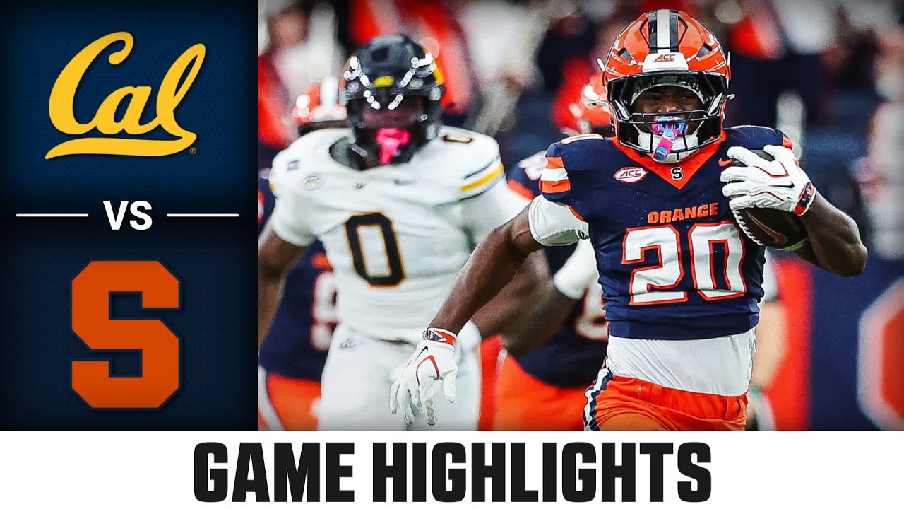 Cal vs. Syracuse Game Highlights | 2026 ACC Football