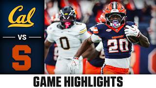 Cal vs. Syracuse Game Highlights | 2026 ACC Football