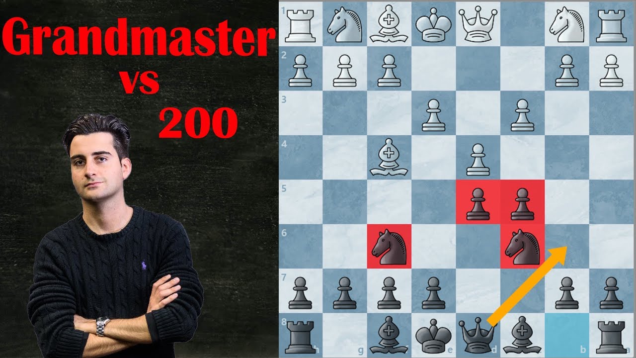 Chess Grandmaster vs 200 Explained | London System - YouTube