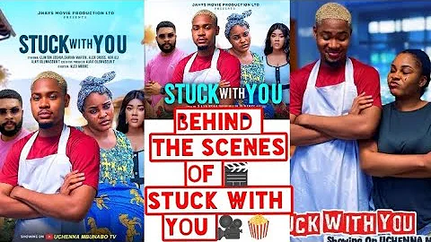 Behind the scenes of Stuck with you Nigerian movie ft Clinton Joshua, Sarian Martin, Alex Cross🎬🎥🍿