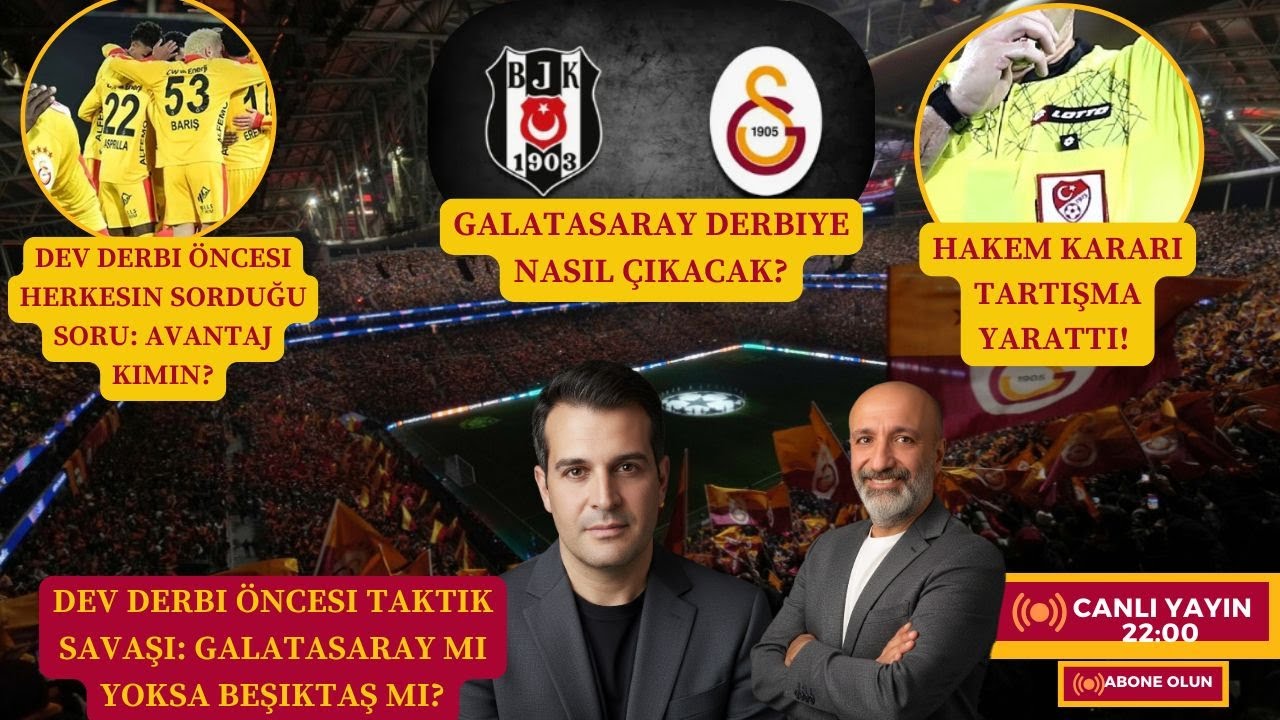 CİMBOM DERBİYE HAZIR! OKAN BURUK'UN OYUN PLANI | BEŞİKTAŞ'IN ARTILARI EKSİLERİ | HAKEM BELLİ OLDU