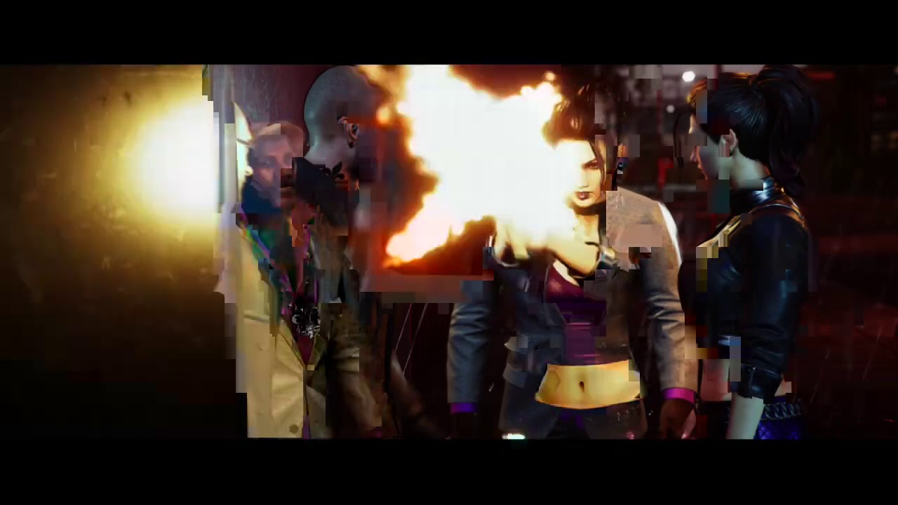 Saints row the third remastered night club scene - YouTube