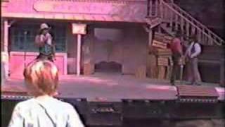 Frontier Village stunt show - 2of3 - Randy Mitchell Hosting