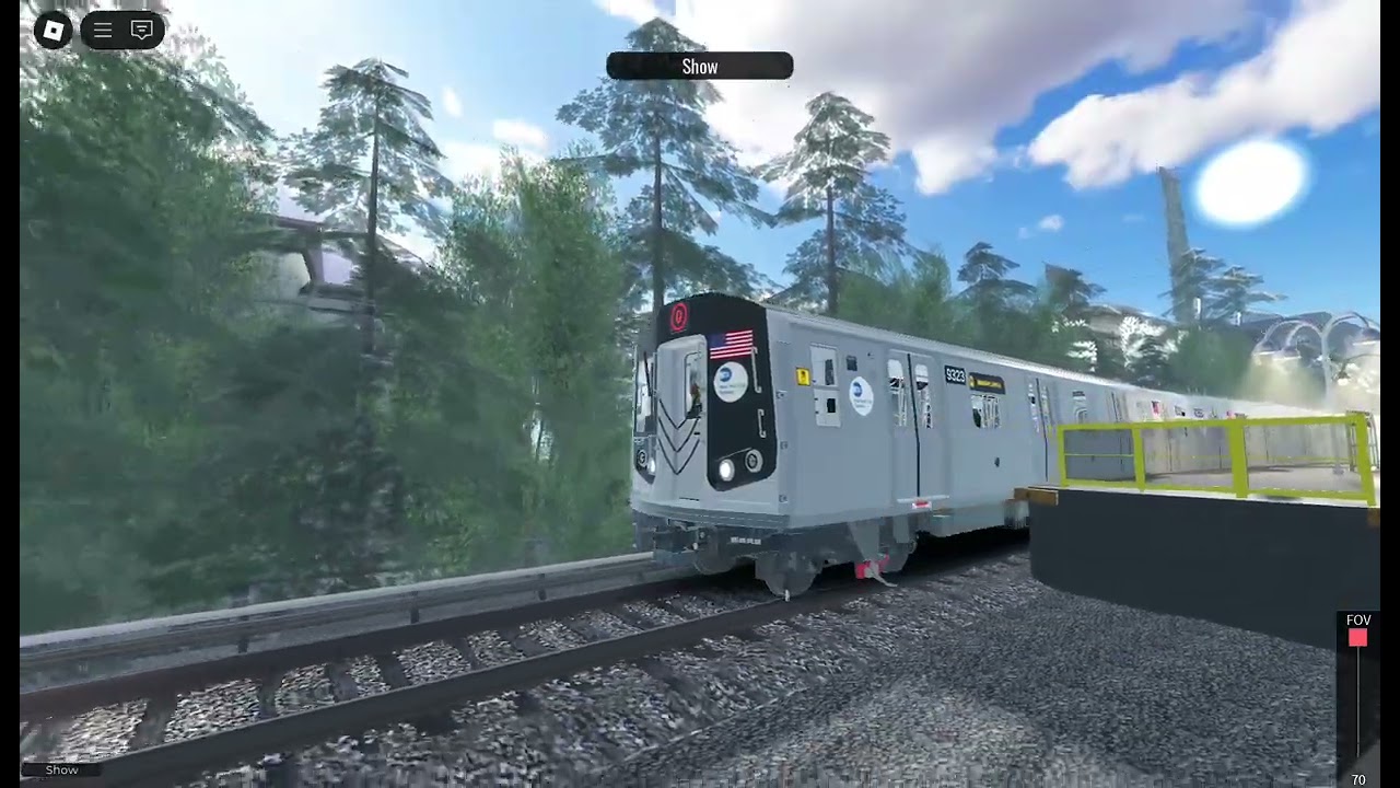 Roblox BMT Brighton Line R160B Alstom Q Train From Coney Island To 