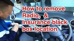 Insurance Black Box Location, & How To Remove Radio Peugeot 107, Citroen C1, & Toyota AYGO