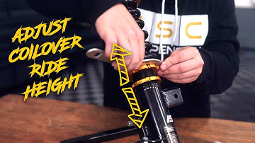 Adjusting Coilover Ride Height // ISC Suspension