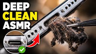 ASMR Phone Cleaning | Satisfying Deep Clean Before & After