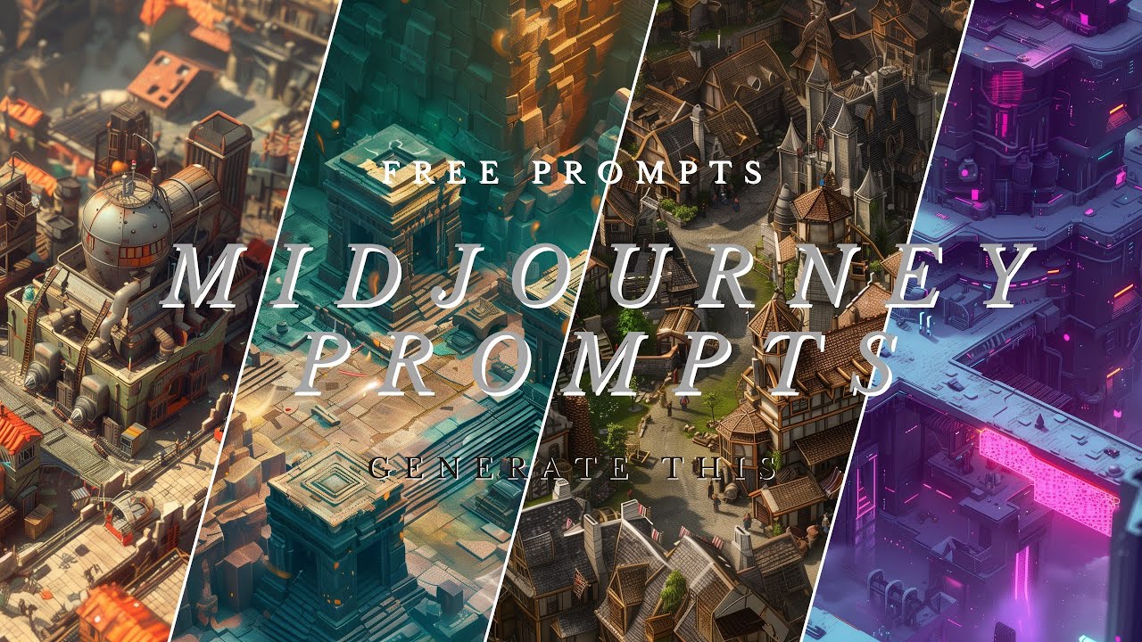 Free Midjourney Prompts - Game level Design
