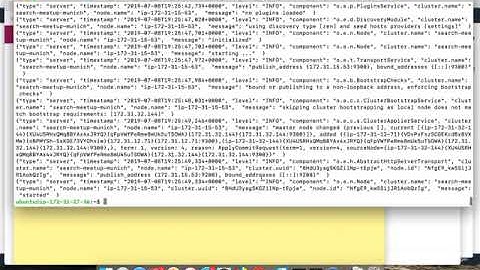 Part 7 of "An Elastic Stack on a Nomad CLuster": nomad in action part 1