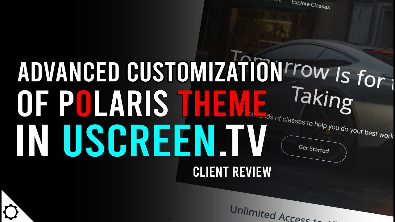 Customizing the Polaris Theme in Uscreen.tv (Herbalist Kareem Client ...