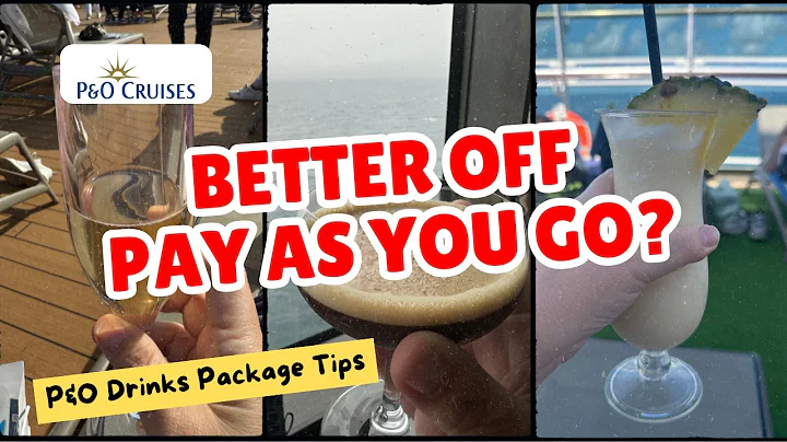 🍹 P&O Drinks Package 2025: Must-Have or Waste of Money?🍹