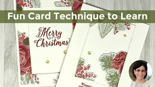 How to Make a Gorgeous Floating Frame Christmas Card