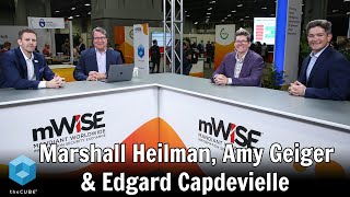 Marshall Heilman, Amy Geiger and Edgard Capdevielle | mWISE Conference 2023