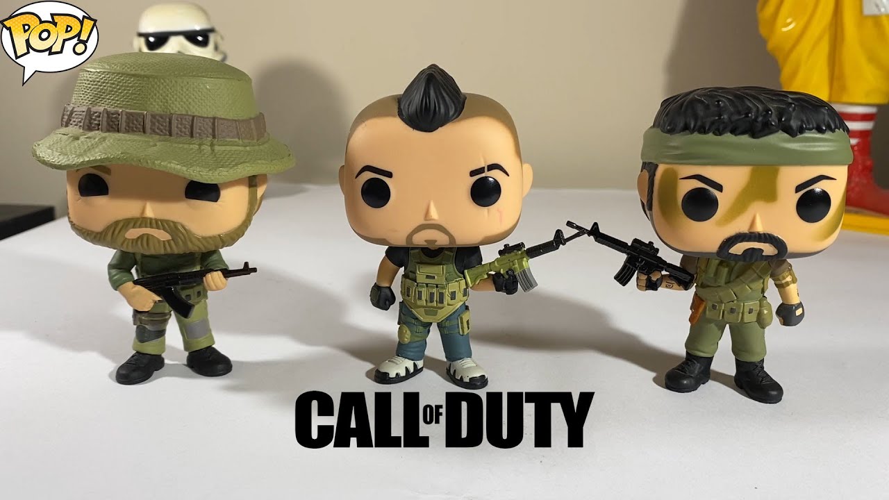 Call of Duty Funko Pop! - Price, Soap y Woods - YouTube