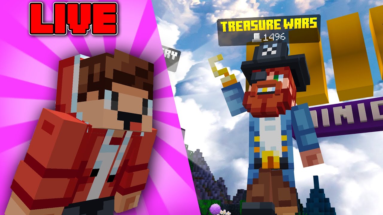 Minecraft Hive Treasure Wars Sundays? New Hive HUB(Minecraft Bedwars