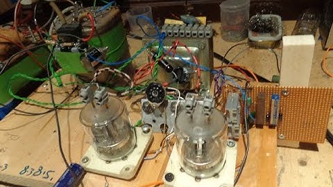 Class AB2 Valve Amplifier Part One.