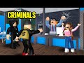 I Got Hired At The BLOXBURG Bank.. Criminals Broke In & ROBBED It! (Roblox)