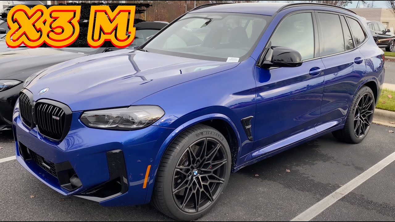 2024 Marina Bay Blue F97 BMW X3M - YouTube