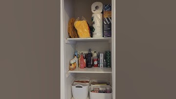 Quick Linen Closet Declutter and Organization ✨