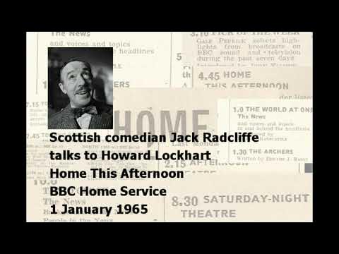 Scottish comedian Jack Radcliffe (1965) - YouTube