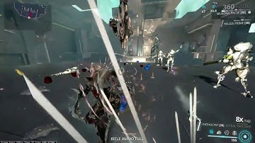 Warframe visual bug report: Flickering screen with each melee hit